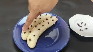 MISTURE BANANA e CRAVO da ÍNDIA e VOCÊ NUNCA MAIS USARÁ OUTRA RECEITA!!