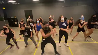 A QUEDA  - GLÓRIA GROOVE (COREOGRAFIA FITDANCE) DANÇANDO A PRIMEIRA VEZ COM A TURMA