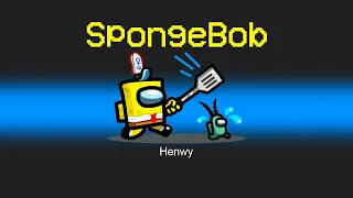 *NEW* SPONGEBOB ROLE in AMONG US! (Funny)