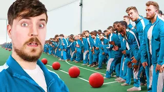 World's Largest Game Of Dodgeball | MrBeast