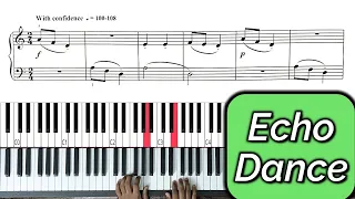 TRINITY Piano Initial Grade - ECHO DANCE | 2021 - 2023 | Sheet Music | Naomi Yandell