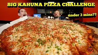 Massive Team Pizza Challenge | under 3 mins? | ManvFood | New Record