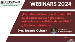 ¿Cuando Solicitamos Vitamina D3 en el adulto Mayor?