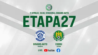 LIVE: DIVIZIA NAȚIONALĂ,Etapa 27 FC DINAMO-AUTO  - CS CODRU 11.04.2021, 13:00