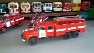 обзор моделей пожарные зил 130    133гя