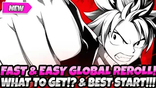 *HOW TO GET THE PERFECT START!* FAST & EASY REROLL GUIDE! BEST CHARACTERS (Fairy Tail Fierce Fight)