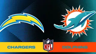 Madden 24 rosters Dolphins vs Chargers Simulation Week 1 4K