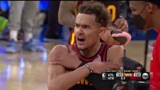 Trae Young hits MOST INSANE Game Winner and tells The Crowd "SHHH"