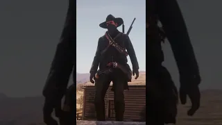 ALL BLACK Outfit RDR2 Story #rdr2 #shorts