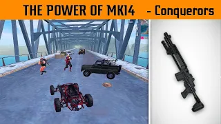 😤 Mk14 + Full auto + Gyro vs *Half Server*  in Pubg mobile | Mk14 + 8x | Gamexpro