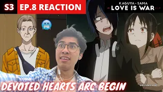 DUAL CONFESSION ARC BEGINS! - Kaguya-Sama Season 3 Episode 8 REACTION