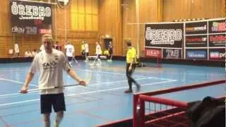 Örebro Innebandy vs WSK Lindesberg 2013 - "sista derby" - Period 1 [1:2]