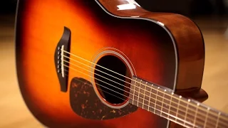 Yamaha FG800 Acoustic Guitar in Exclusive Brown Sunburst Finish