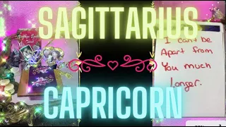 Sagittarius ♐️ and Capricorn ♑️ in Love [Month Ahead] #Shorts #Sagittarius #Capricorn