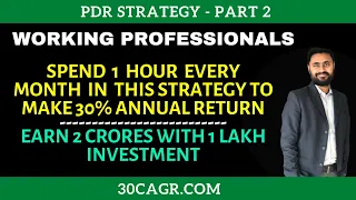 PDR Strategy (Part 2) - Stock Identification for short term trading by just spending 1 hour monthly.