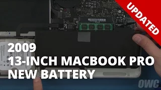How to Replace the Battery in a 13-inch MacBook Pro (Mid 2009) MacBookPro5,5
