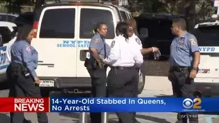 14-year-old stabbed in Queens, no arrests