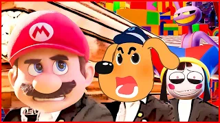 Mario x Pomni x Sheriff Labrador - Coffin Dance Meme Song ( COVER )