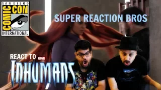 SUPER REACTION BROS REACT & REVIEW Marvels Inhumans Official Comic Con Trailer!!!!