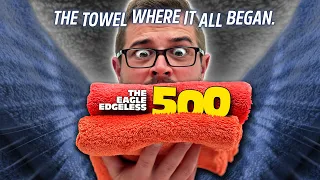 This Microfiber MADE The Rag Company 🔵🟠 HOT EAGLE EDGELESS TOWEL TALK