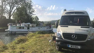 What are Motorhome Aires in France and Stellplatz Germany | Campervan stopover parking explained