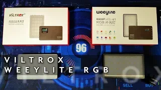 Viltrox Weeylite RB08P - портативный RGB светильник для видео