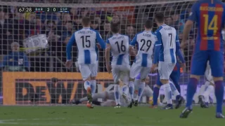 Barcelona vs Espanyol 4 1 UHD 4K   All Goals   La Liga 18 12 2016