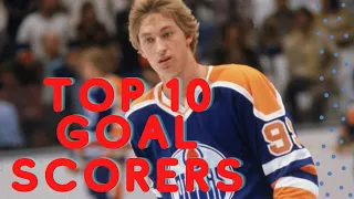 NHL TOP 10 Pure Goal scorers All Time