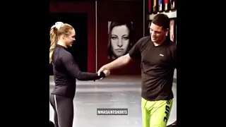 Nate Diaz & Ronda Rousey.