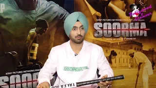 FULL VIDEO Exclusive Interview Of Diljit Dosanjh For The Film 'SOORMA'