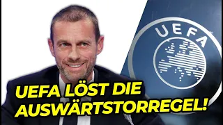 Neuerung im internationalen Wettbewerb! Die UEFA schafft die Auswärtstorregel ab!