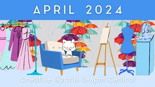 April 7, 2024 3-6pm CT - Creative Sprints