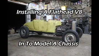 How To Install A Ford Flathead V8 Into A Ford Model A Chassis