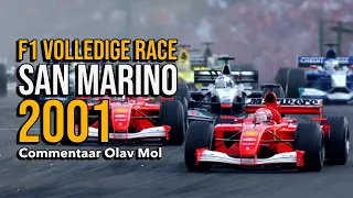 F1 race San Marino 2001 commentaar Olav Mol