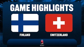 Finland vs. Switzerland - 2015 IIHF Ice Hockey U18 World Championship