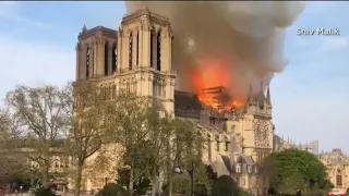 Fire At Notre Dame Cathedral