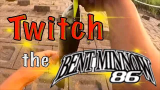 【OSP】Twitch the BENT MINNOW  86F【Bass Fishing】【Pond Fishing】