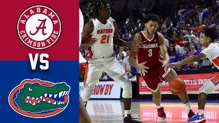 2020 College Basketball Alabama vs Florida Highlights