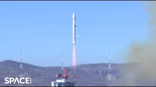 China launches Shiyan-13 satellite, rocket sheds tiles