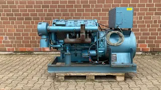 Deutz F6L 413V Notstromaggregat 62 kVA Kaltstart cold start Diesel Magirus