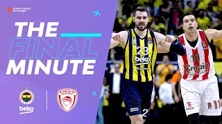 The final minute between Fenerbahce and Olympiacos was CRAZY 🤯