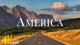 America 4K - Scenic Relaxation Film With Inspiring Music