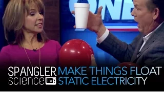 How to Make Things Fly - Static Electricity - Cool Science Experiment