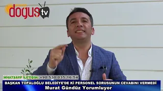 KEMER BELEDİYE BAŞKANI NECATİ TOPALOĞLU, GÜNDEME DAİR KONUŞTU