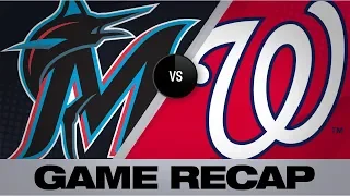 Rendon, Strasburg power Nats' shutout win | Marlins-Nationals Game Highlights 8/31/19