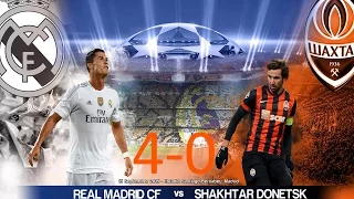 Реал Мадрид - Шахтер Донецк 4:0 Видео обзор голов матча 15.09.2015 Real Madrid vs Shahter Donetsk