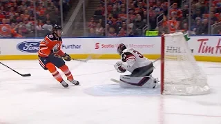 Connor McDavid converts on speedy breakaway