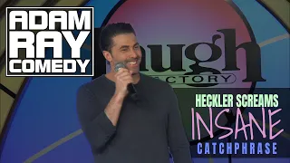 Adam Ray - HECKLER SCREAMS INSANE PHRASE! ( crowd work )