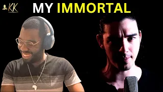 Dan Vasc’s Cover of “My Immortal” by Evanescence - A Perfect Performance | REACTION