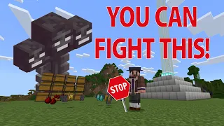 How To Minecraft Wither Fight // Guide for Bedrock 1.19+